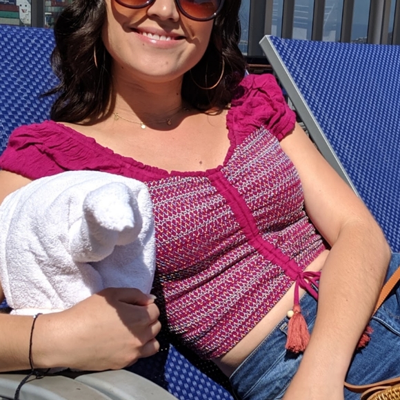 Colorful Crop Top - Picture 3 of 3